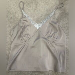 Silk Lace Cami Tank